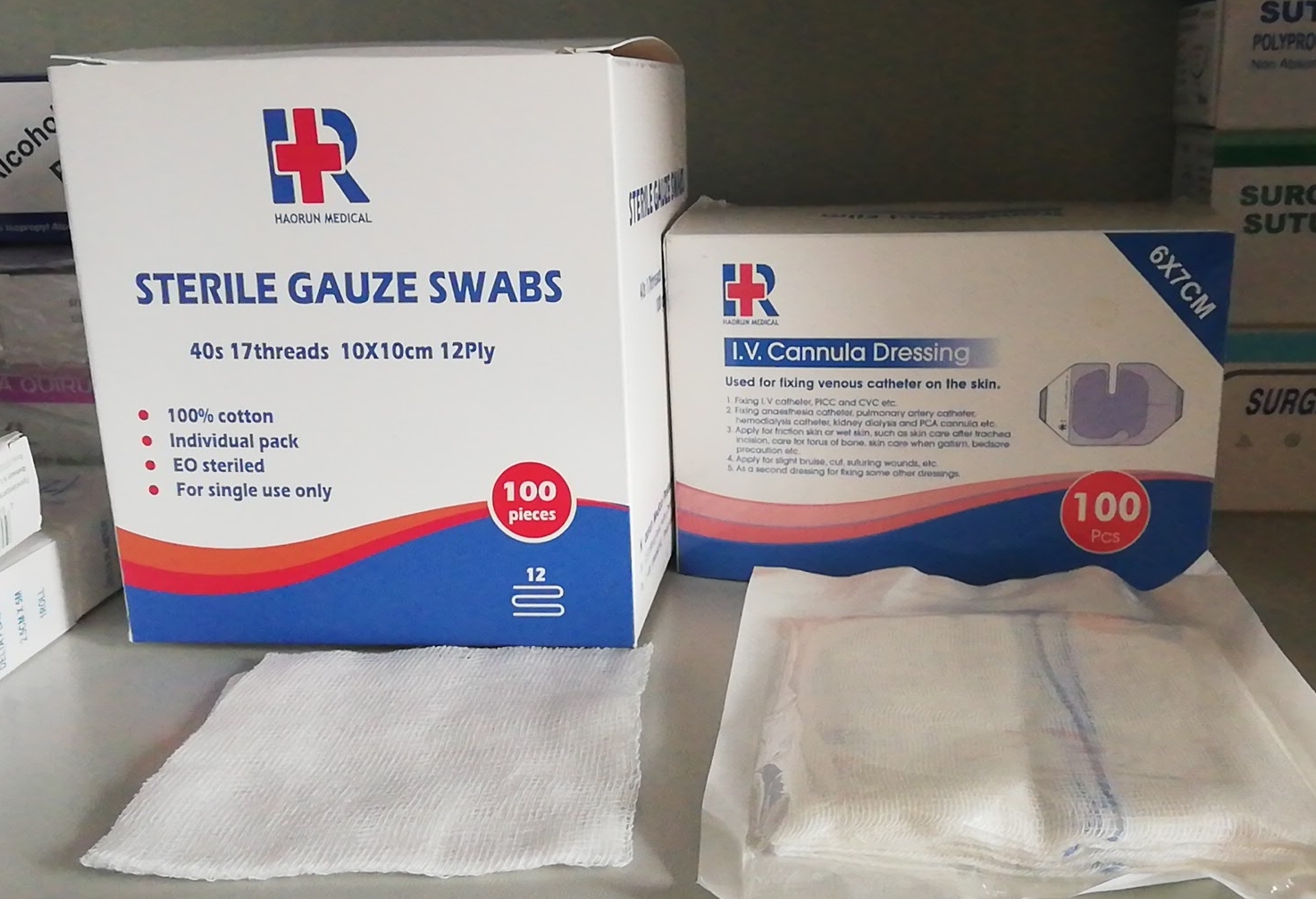 Gauze tampéri: Základné lekárske dodávky pre rôzne aplikácie