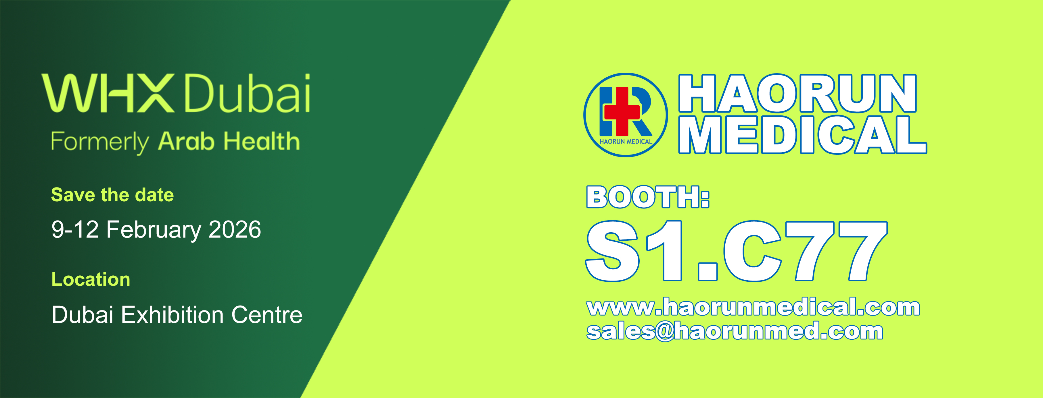 Tím Haorun Medical je plne pripravený na prvú výstavu v roku 2026